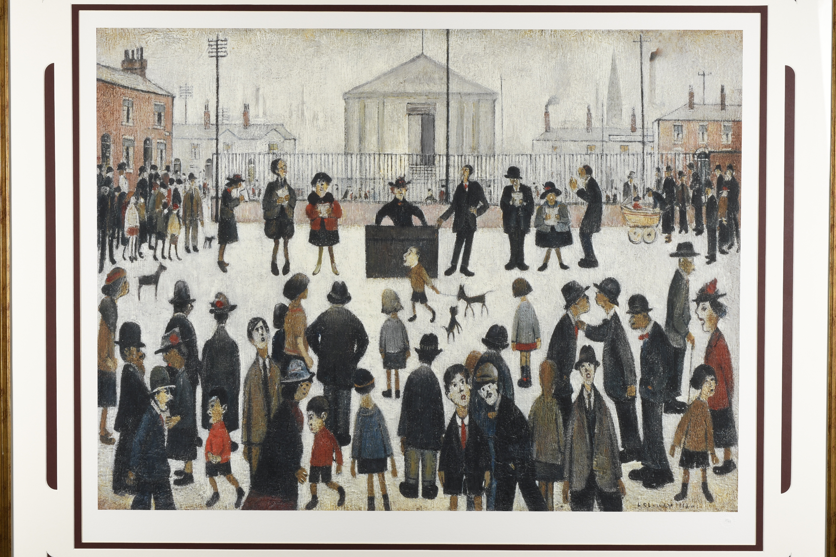 "The Prayer Meeting" Limited Edition by L.S. Lowry - Image 2 of 7