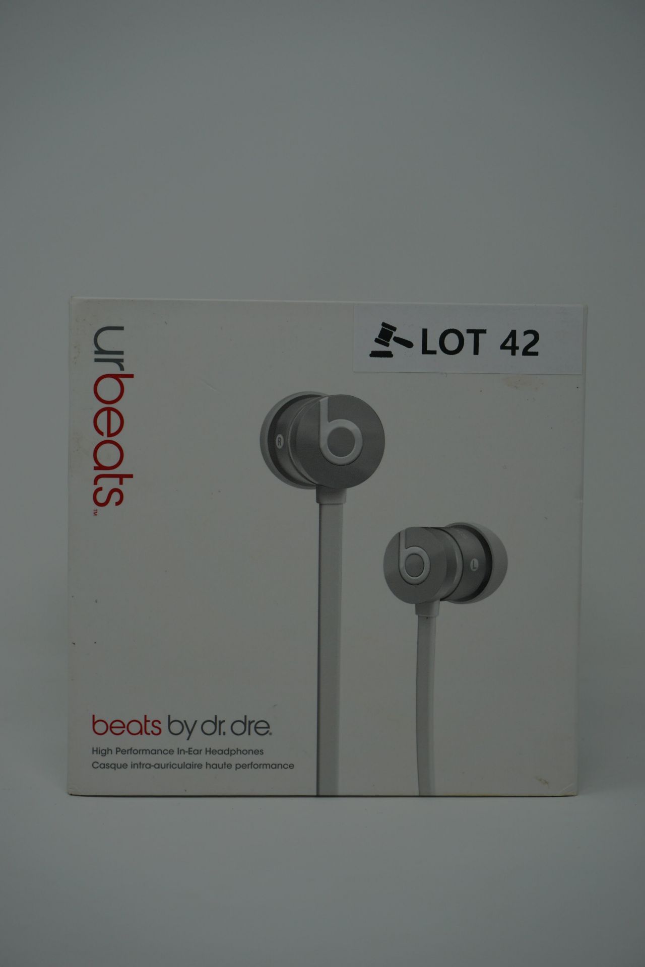 Beats by dr dre ur in- ear earphones -silver