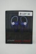 Beats by dr dre power 2 wireless earphones -in ear -blue