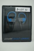 Beats by dr dre power 2 wireless earphones -in ear -active collection -blue
