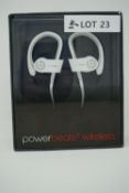 Beats by dr dre power 2 wireless earphones -in ear -white