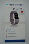 Fitbit charge 2 heart rate fitness wrist band - rose gold