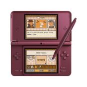 Nintendo dsi xl wine red