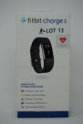 Fitbit charge 2 heart rate fitness wrist band - black