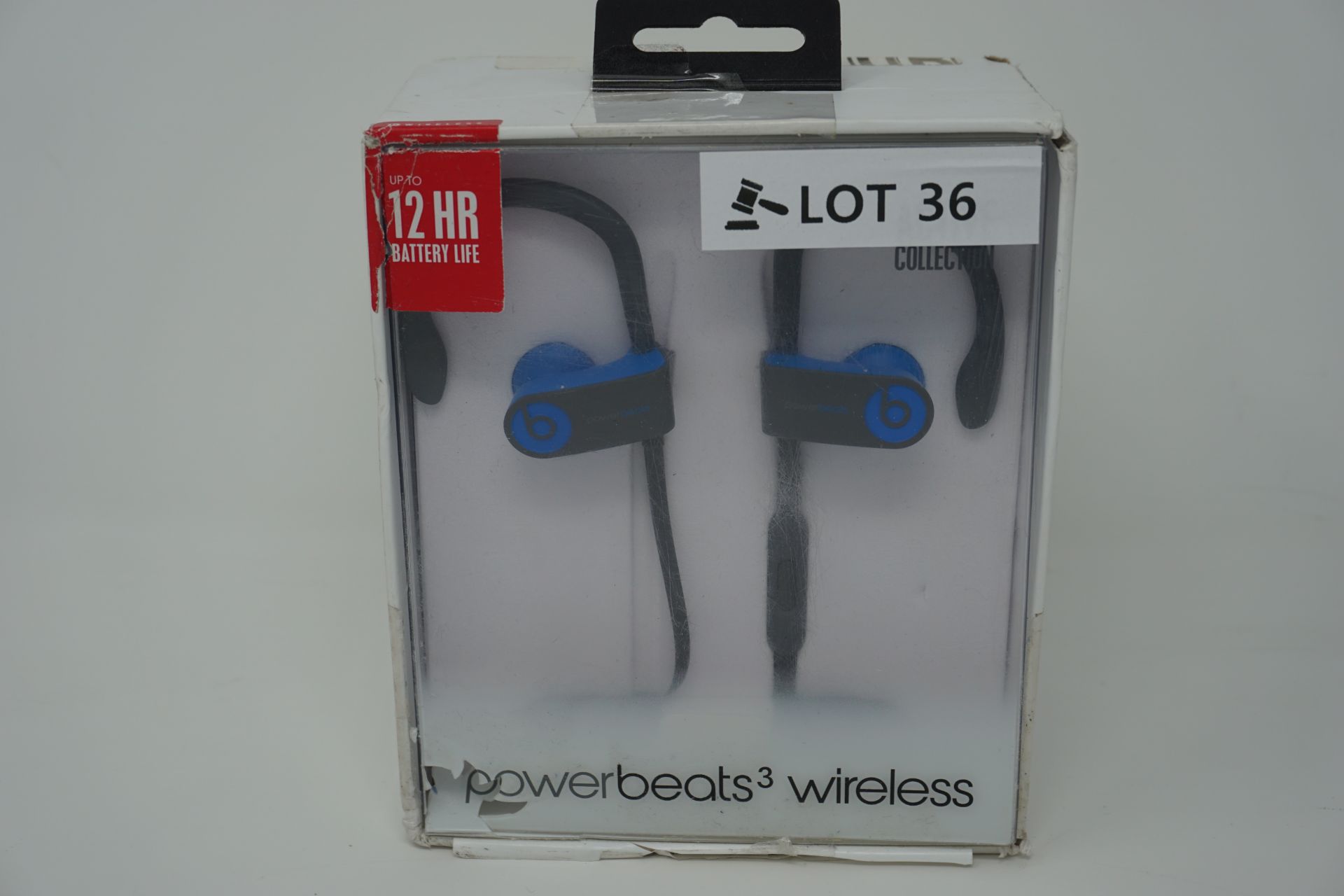 Beats by dr dre power 3 wireless earphones -in ear -active collection -blue