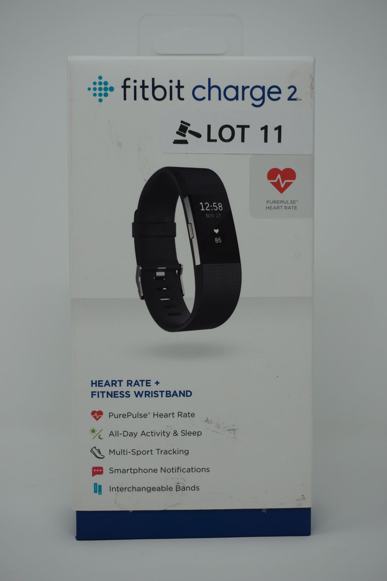 Fitbit charge 2 heart rate fitness wrist band - black