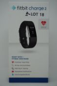 Fitbit charge 2 heart rate fitness wrist band - black
