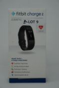 Fitbit charge 2 heart rate fitness wrist band - black