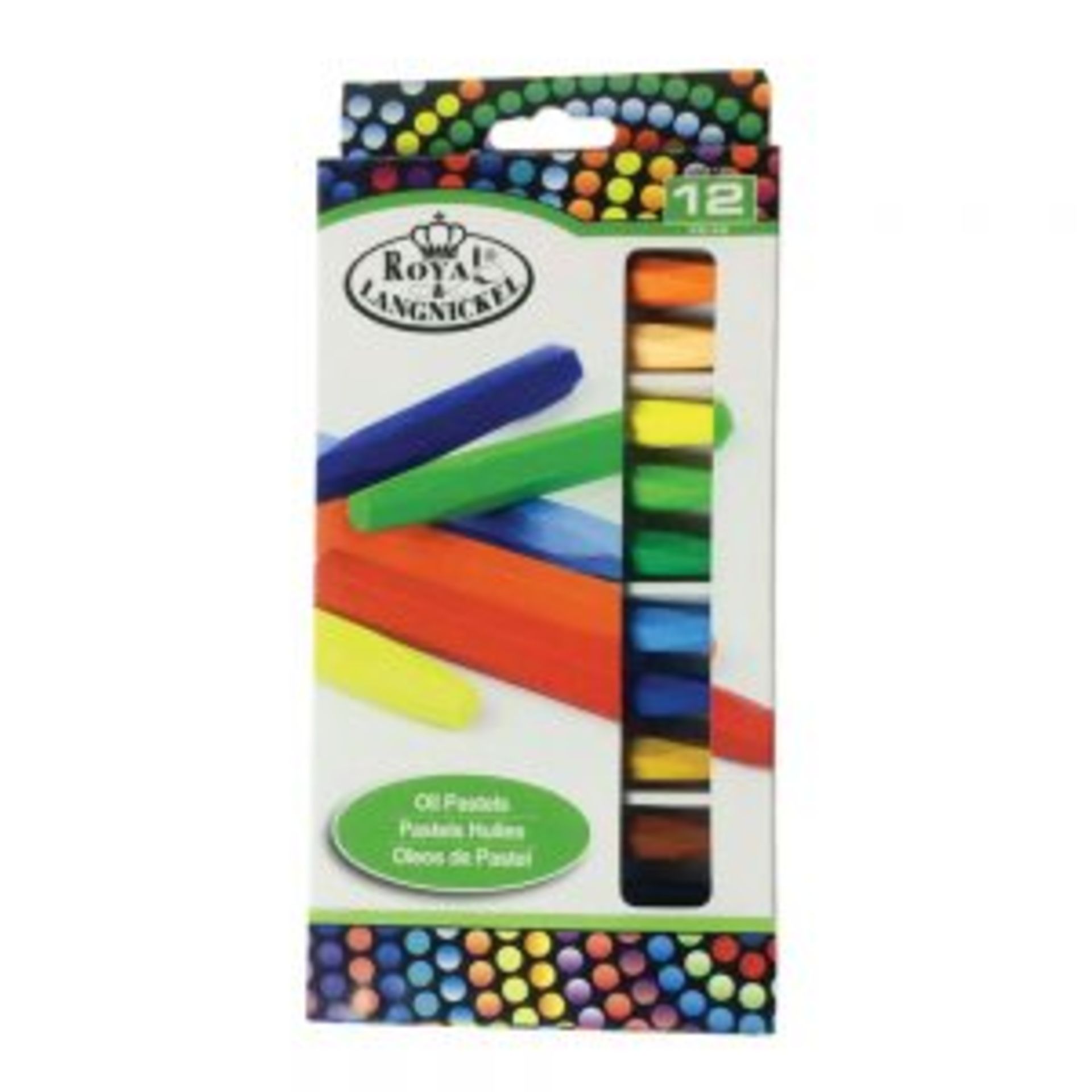 Oil Pastel Crayons Pack of 12 (38 Packs)