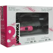 new toni & guy party squad straightener & spiral wand gift set christmas gift rrp£130