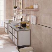 NEW & BOXED 9.3 Square Meters of Porcelanosa Prada Beige Wall and Floor Tiles. 33.3x66.6cm per ...