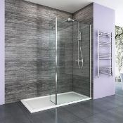 NEW (H12) 1000x300mm - 8mm - Premium EasyClean Wetroom and rotatable panel.Rrp £499.99.8mm Eas...