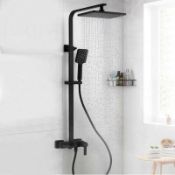 NEW (K31) Hydro Black Cool Touch Thermostatic Mixer Shower & Rigid Riser Rail Kit. RRP £470.99...