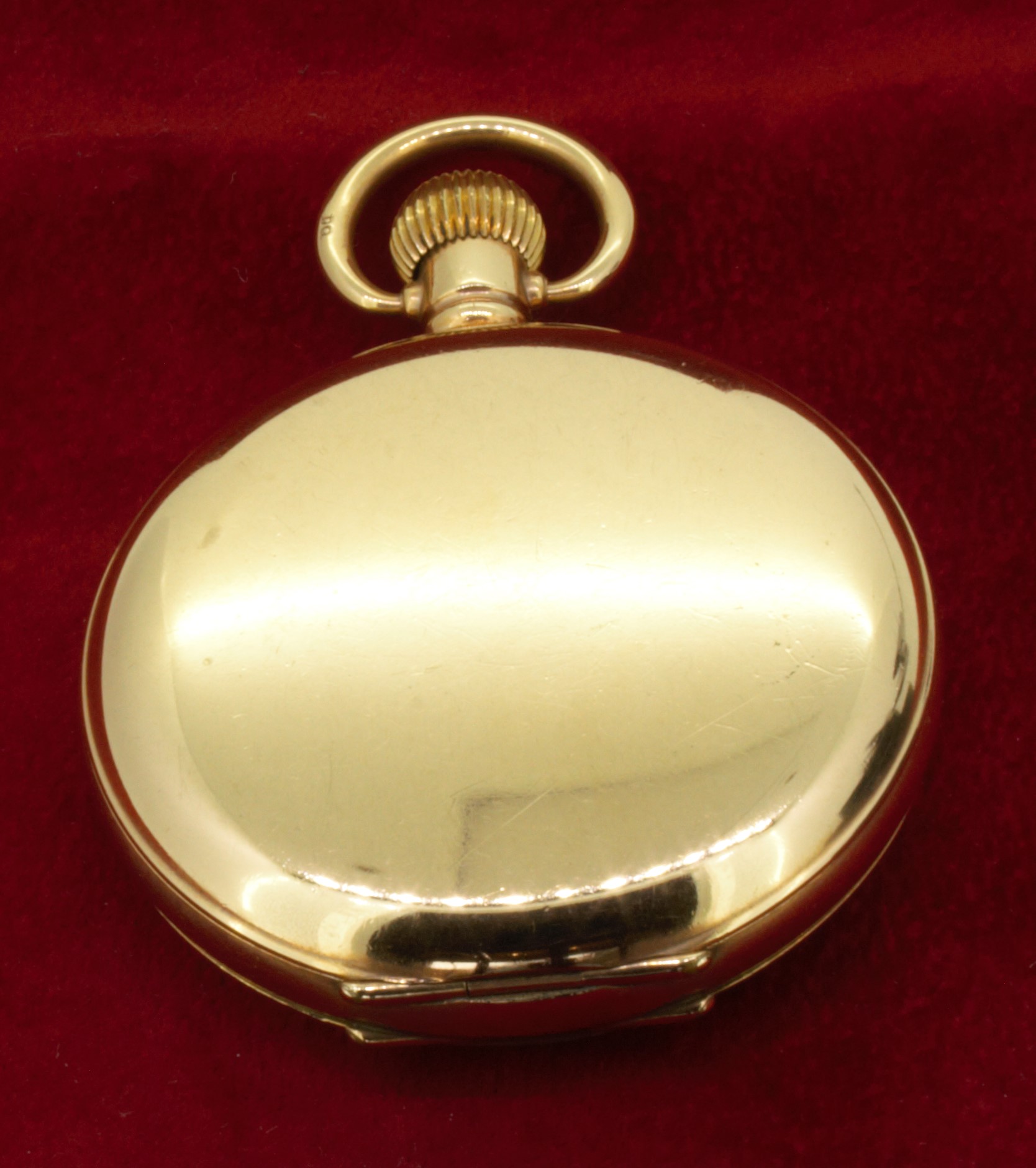 Vintage Rolex Full Hunter Pocket Watch with a Gold Plated Dennison Case - Image 2 of 6