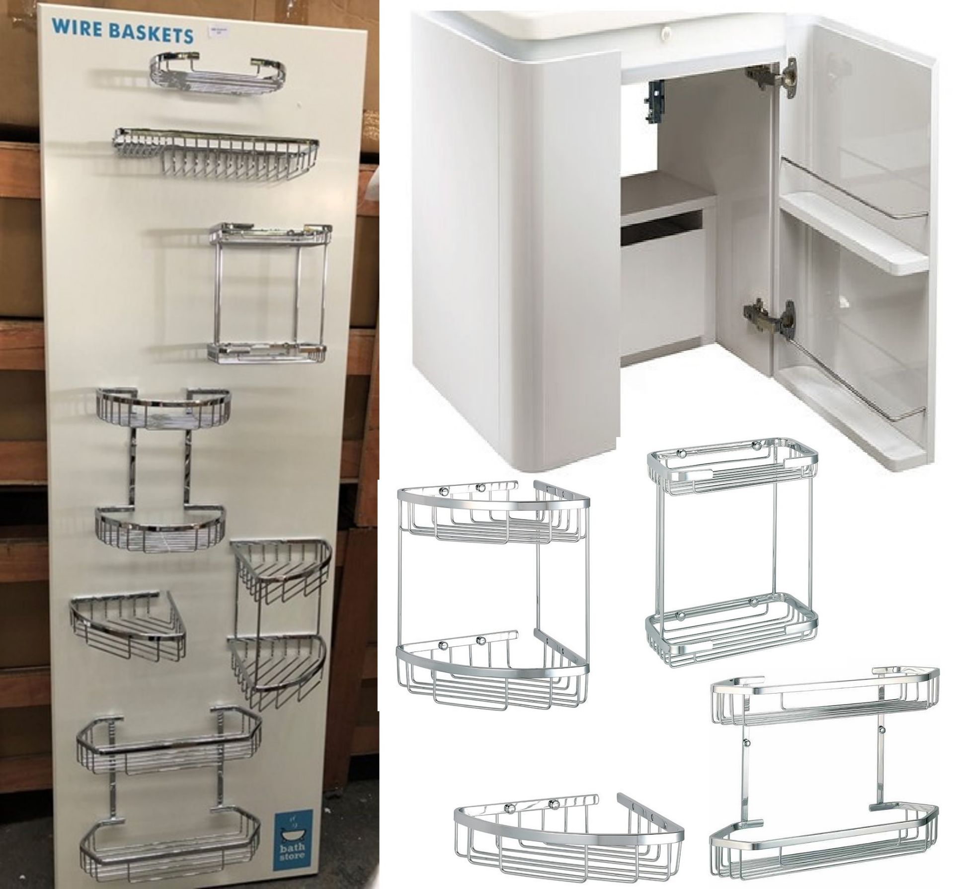 BS80 - Pallet of Bathstore Liquidated Stock Total RRP £2700