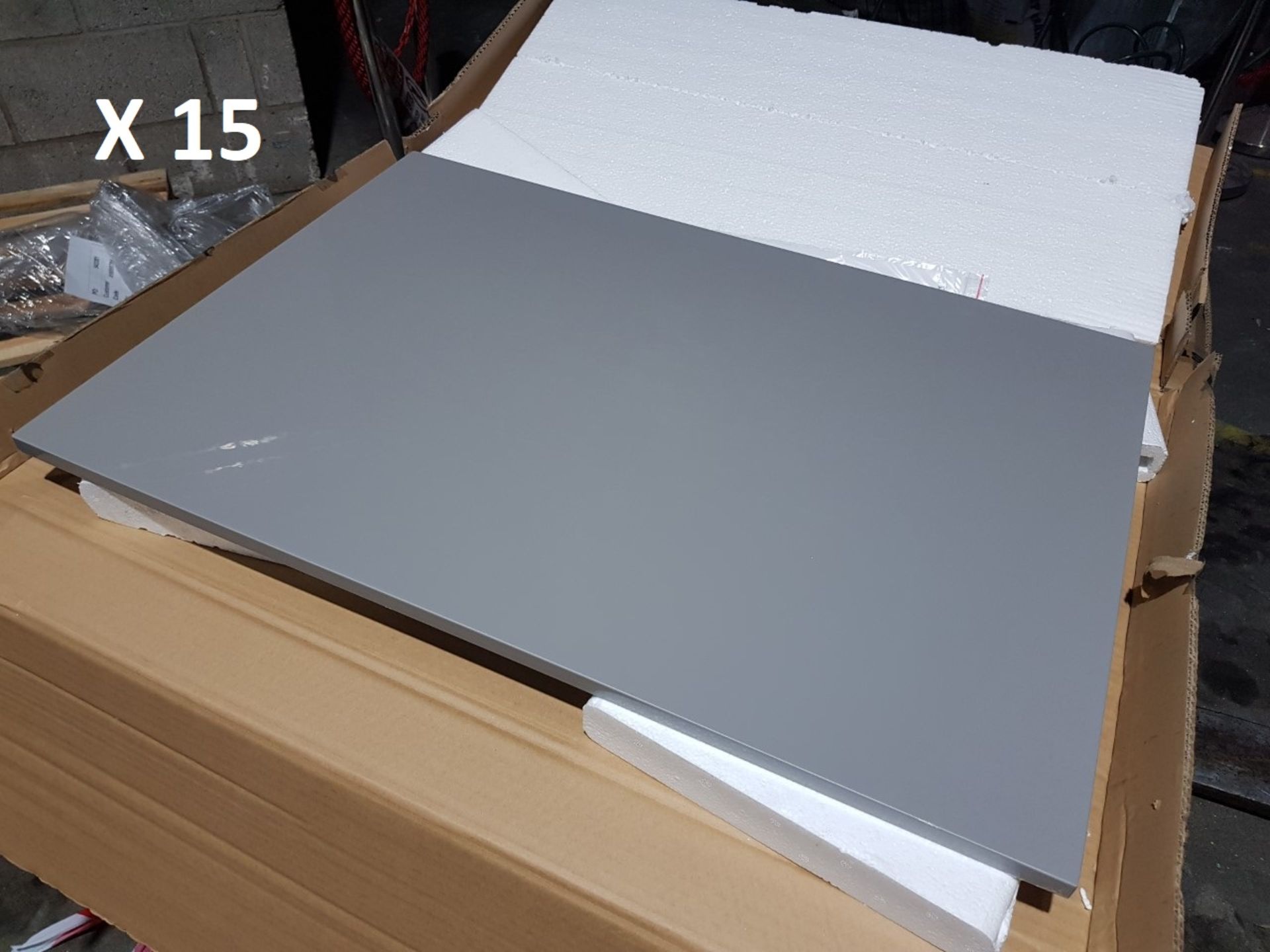 BS143 - 15 x Large Dark Grey Panels RRP £600