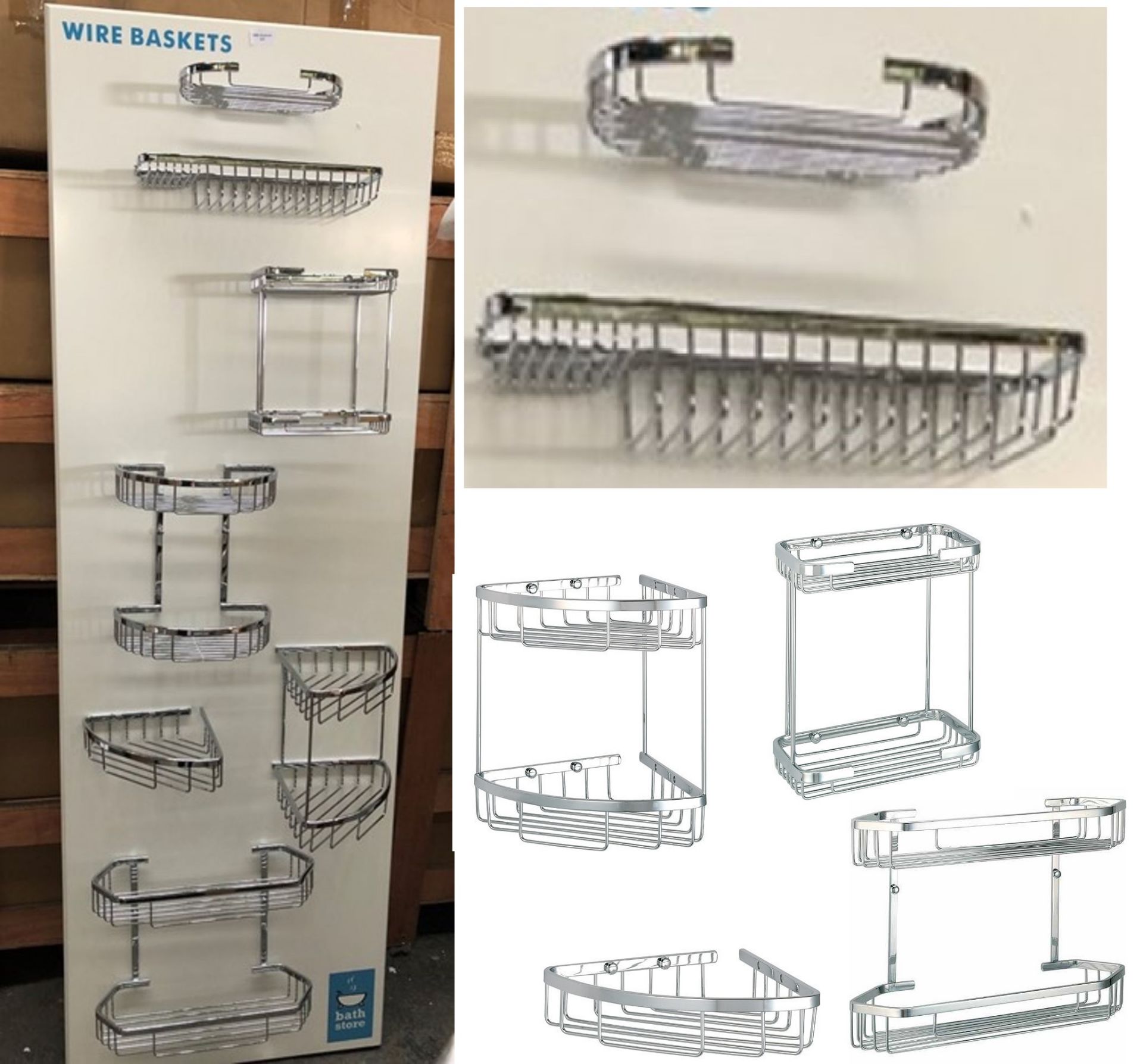 BS93 - Pallet of Bathstore Liquidated Stock Total RRP £3000