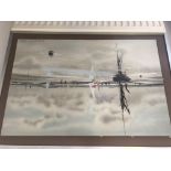 Original Painting by Jas. E. Wadsworth The Swale 1980