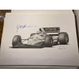 Christian Fittipaldi and Alan Stammers Signed Limited Edition Print