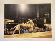 Challenge Martini EprŽe By Liz Hoque Signed Limited Edition Print