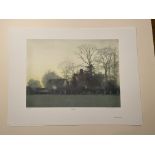 Martin Caulkin Signed Limited Edition Print, Evening 1984.