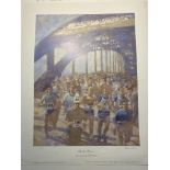 Marathon Runners By Fletcher Sibthorpe Limited Edition Print