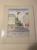 SEVEN Original watercolours of London