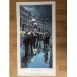 Umbrellas By Franklyn J Scott Limited Edition Signed Print