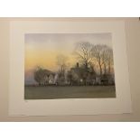 Martin Caulkin Signed Limited Edition Print, The Lodge