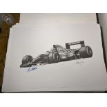 Alan Stammers and Johnny Herbert Signed Limited Edition Print