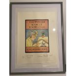 Glen Baxter Artist Proof 'The Wonder Book Of Knowledge, How The Brain Works'