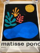 Jeremy Rieger Matisse Pond Signed Limited edition Print
