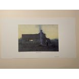 Martin Caulkin Signed Limited Edition Print, Clearing The Ground