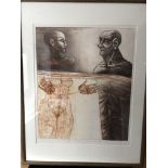 Limited Edition Print signed and dated by Jan Kavan 1989