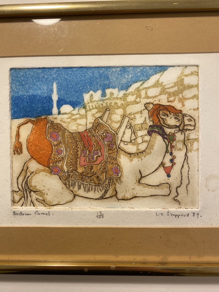 Bodrum Camel By Liz Sheppard Limited Edition 1989