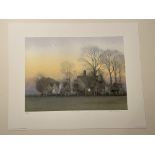 Martin Caulkin Signed Limited Edition Print, The Lodge