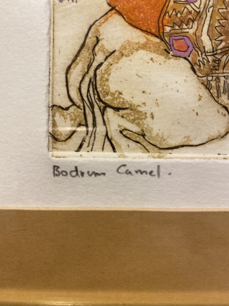 Bodrum Camel By Liz Sheppard Limited Edition 1989 - Image 4 of 6