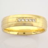 14K Yellow Gold Engagement Ring, For Her