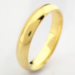 14K Yellow Gold Engagement Ring, For Him