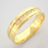 14K Yellow Gold Engagement Ring, For Her