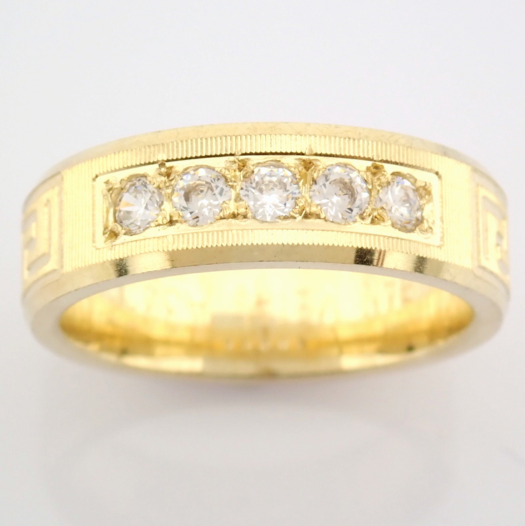 14K Yellow Gold Engagement Ring, For Her - Image 4 of 4