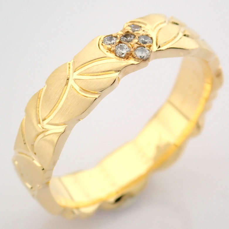 14K Yellow Gold Engagement Ring, For Couple - Image 2 of 5