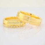 14K Yellow Gold Engagement Ring, For Couple