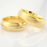 14K Yellow Gold Engagement Ring, For Couple