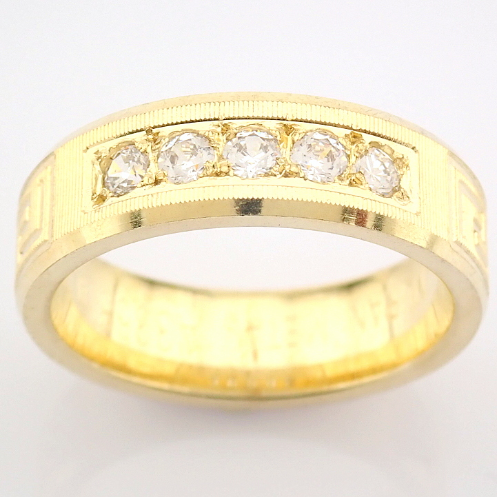 14K Yellow Gold Engagement Ring, For Her - Image 2 of 4