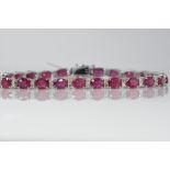 Ruby & Diamond Bracelet