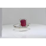 Ruby & Diamond Ring