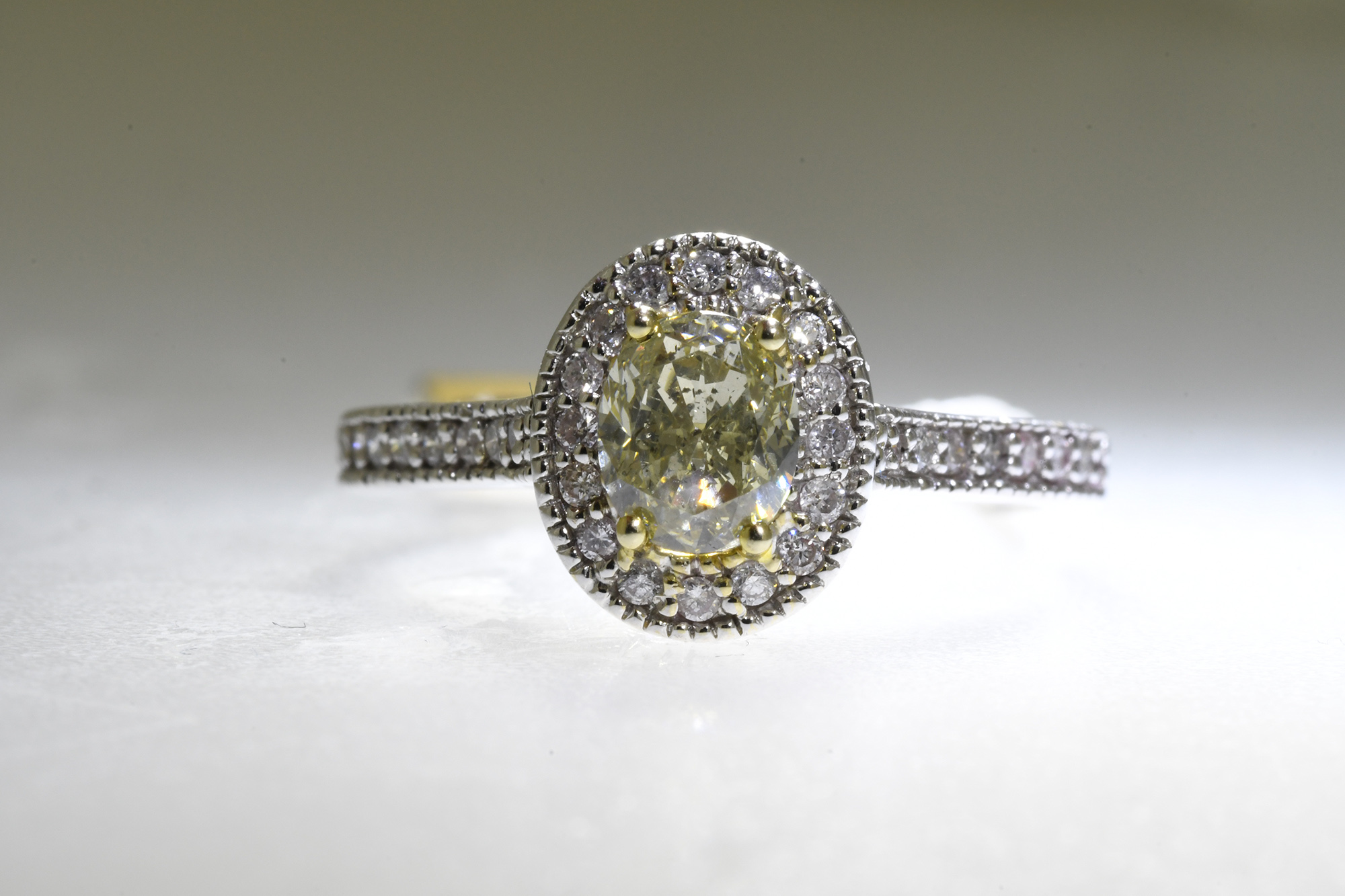 Yellow Diamond Ring