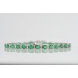 Emerald & Diamond Bracelet