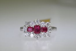 Ruby & Diamond Ring